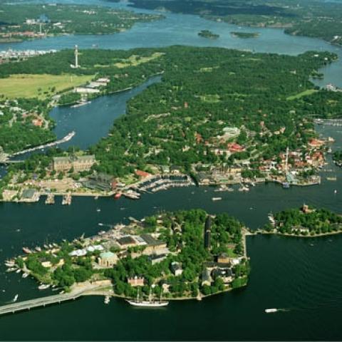 Aerial view of National Stad Park