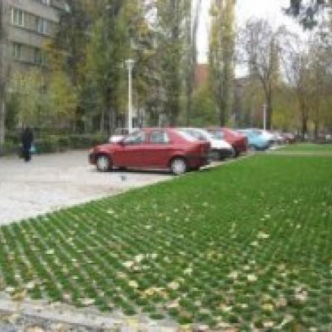 Green parking spaces
