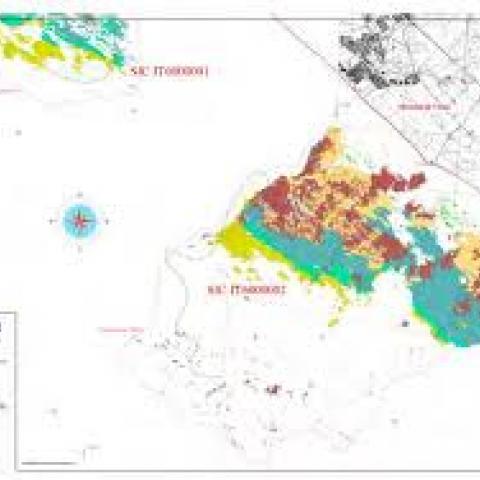 Area before intervention