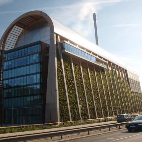 Veolia Green Wall and Roof