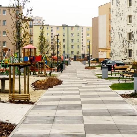 Rainwater management in Gdynia Chylonia - Revitalization of the Zamenhofa 