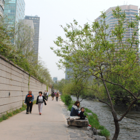 Cheonggyecheon Stream as an NBS