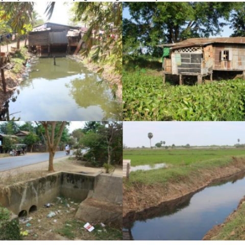 Battambang canal system