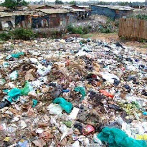 Before intervention in the slums