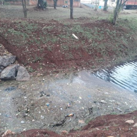 Diffuse pollution, prior to intervention