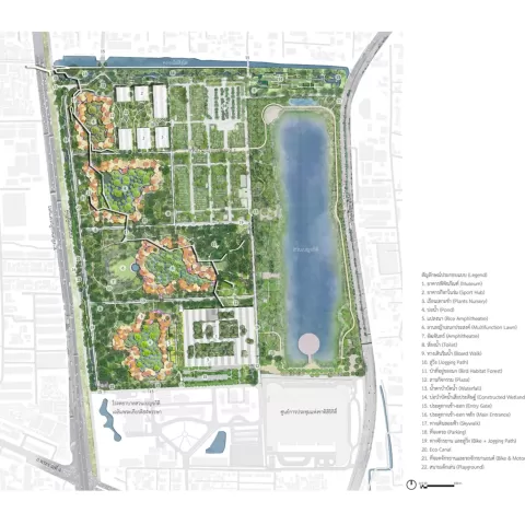 Benchakitti Park Plan