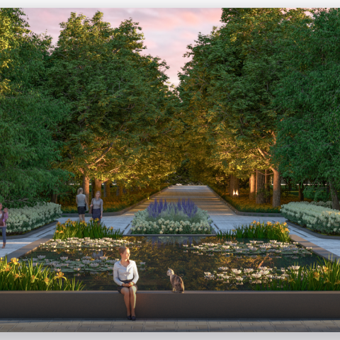 Reconstruction of Botanical Garden