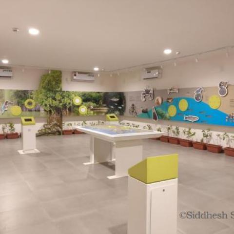  Picture showing Proposed Interpretation Centre showcasing interactive displays