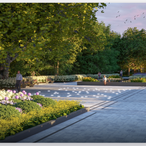 Reconstruction of Botanical Garden