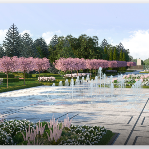 Reconstruction of Botanical Garden