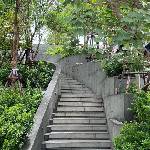 Council of Engineers Thailand - Stepped garden