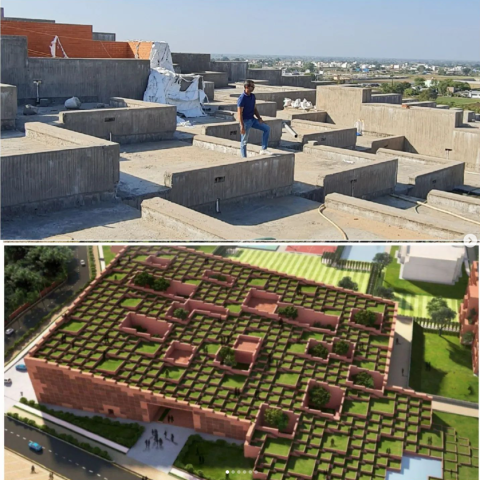 SITE DIARIES: Stepping up towards completion of the Prestige University building.