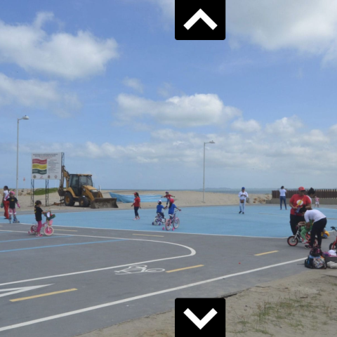 bicycle activity in the park