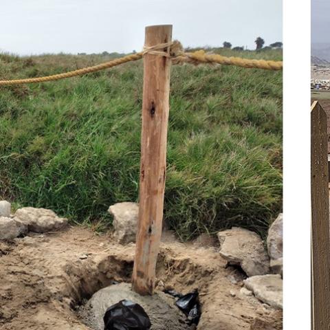 Maintenance of infrastructure of the Ventanilla Wetlands