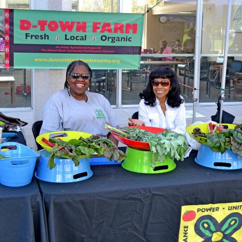 D-town Farm Detroit Market