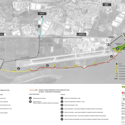 Summary of the project to extend the Tagus Estuary Linear Park (via CMVFX)