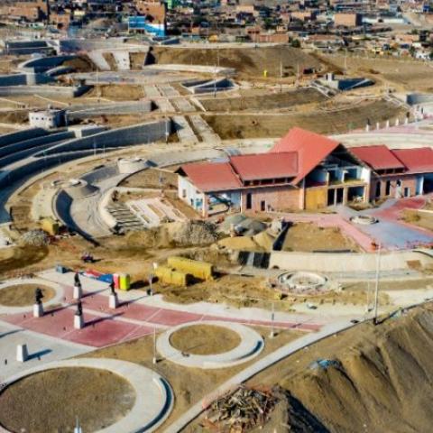 Photo from above the Bicentennial Park