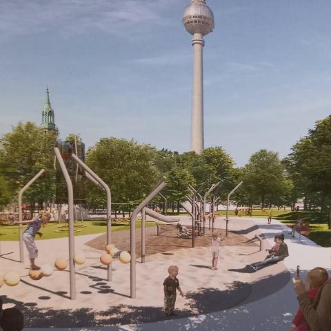 Rathaus- und Marx-Engels-Forum