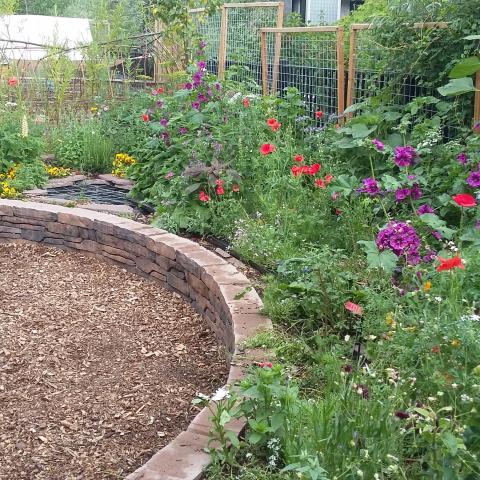 Green Rainproof School Playground