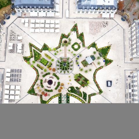 Ephemeral Gardens of Place Stanislas (2017)